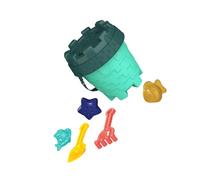 Zanthicia Juego de Juguetes de Playa para Horas Juego en la Arena: fácil Transportar y almacenar al Aire Libre Herramientas excavación Arena plástico Accesorios Playa, 【6751】 6 Piezas