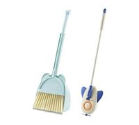 Zanthicia Juego de mini escoba y recogedor para niños, paquete liviano para pequeños ayudantes, juego de simulación para niños, escoba y recogedor PPTPR para y niñas