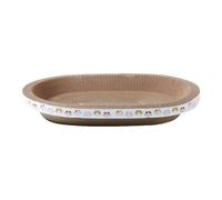 Zanthicia La Cama rascadora corrugada es una solución Elegante y eficaz para los dueños de Gatos Que Desean Evitar daños y atraer la atención de Mascota. Almohadilla rascadora para Gatos, Cama para