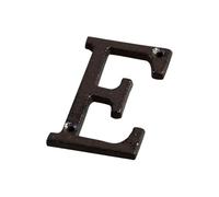 Zanthicia Letras de Metal para casa, letrero duradero y resistente al óxido, no se decolora fácilmente, decoración de puerta impecable, letras Metal, números casa, B17-E