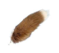 Zanthicia Llavero con Cola de Animal Peludo: Amplia aplicación y llamativa declaración de Moda, Bonitos Regalos Felpa realistas