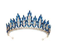 Zanthicia Lujosas diademas de con diamantes de imitación, un hermoso accesorio vintage para novias y damas de honor. Tu boda será espectacular con estas joyas deslumbrantes. Cada