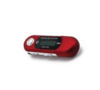 Zanthicia Mini Reproductor de MP3, Unidad Flash USB 2,0 con Sonido sin pérdidas, Reproductor de música LCD multilenguaje Ligero, Apagado automático, Rojo