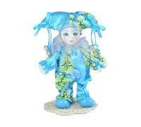 Zanthicia Muñeca clásica Pintada a Mano. Lujosa muñeca de Porcelana con Acabado y articulaciones Flexibles Que cautiva a niños y coleccionistas. Articulaciones Flexibles de pie. Pintada Mano.