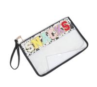 Zanthicia Organizador de viaje para bolsos: artículos esenciales de viaje en un lugar, organizador almacenamiento bolsa cosméticos transparente PVC impermeable, Vaca