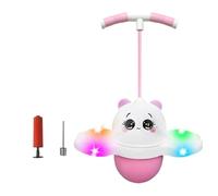 Zanthicia Palo Pogo para niñas con Pelota Que rebota iluminada, Juguete para Saltar en Altura para Divertidos Entrenamientos en Interiores, Pelota para Saltar, Juguete para Altura, Resistente, A