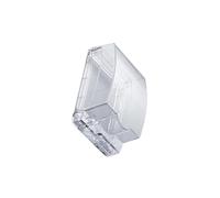 Zanthicia Panel de Placa Frontal para Toma de Corriente Interruptor Pared, Cubierta para Toma Corriente eléctrica para baño, Cocina, mejoras para el hogar, Panel , Transparente , 164 x 109 x 70 mm