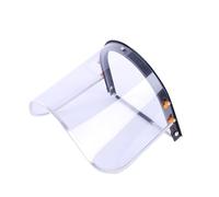 Zanthicia Pantalla facial ligera y cómoda Montaje fácil y rápido Para Máscara protectora para PC con pantalla estilo sombrero hecha de PVC