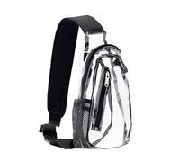Zanthicia Paquete de Pecho: Bolso de Pecho Duradero y liviano para Deportes al Aire Libre Mochila Transparente PVC Bolsa Transparente