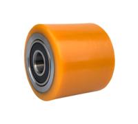 Zanthicia Piezas de ensamblaje de rueda neumático tracción rueda carretilla elevadora duraderas adecuadas para baches y caminos irregulares con cojinete 6204 incluido Conjunto neumático