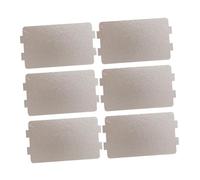 Zanthicia Placas de mica para horno microondas, cubierta de guía ondas, piezas reparación temperatura, fáciles cortar, resistentes al desgaste. Cada placa mica mide 11,5 cm x 6,5 cm x