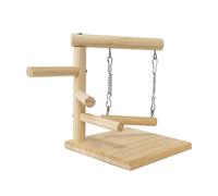 Zanthicia Plataforma de Juego de para Madera diseñada para Mayor Comodidad. Ofrece un Agarre excelente. Ayuda a Mantener a Las Aves sanas y activas. Soporte de, Estilo B