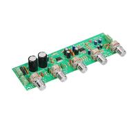 Zanthicia Preamplificador de audio HiFi para escuchar cómodamente, control de volumen, agudos, altos y graves, control tono para amantes del sonido, agudos, altos y graves con placa tono ensamblada,