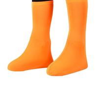 Zanthicia Protectores de Botas Impermeables innovadores, Esenciales para Ciclistas aventureros. Transpirables y Ajustados. Cubrezapatillas Reutilizables e Impermeables, Naranja