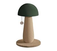 Zanthicia Rascador Vertical único para Gatos, Ideal para Jugar con Sus Garras y Mueble para el hogar. La Parte Tiene una Forma única para Que los Gatos