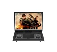 Zanthicia Reproductor de DVD Compacto para TV con función de repetición Lectura y Apagado automático. Admite reproducción vídeo ultranítida 1080P, 15.4 Pulgadas