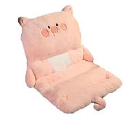 Zanthicia Sacos de Dormir con Forma de Animales adorables,Cerdo Rosa | animados, almohadillas de asiento de felpa cómodas y elegantes, decoración para la oficina o habitación, estilo PP.