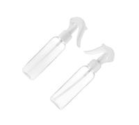 Zanthicia Set de 2 botellas compactas con pulverizador de gatillo, rellenables para maquillaje en aerosol y diseñadas para viajes. Juego 2 botellas vacías con pulverizador, 120 ml