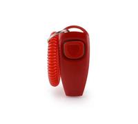 Zanthicia Silbato de Entrenamiento con Sonido, Herramienta fácil y Segura para adiestrar a Perros, Silbato de Entrenamiento para Gatos, Entrenador para Perros, cómodo, Rojo