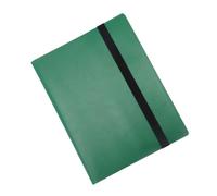 Zanthicia Tarjeta de Juego portátil de 20 páginas, Libro colectivo, Soporte para Tarjetas Baloncesto, fútbol, béisbol, colector Protector álbum, Verde