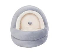Zanthicia Tienda de campaña para Mascotas, Cama Cueva, cabaña para Perros pequeños, Nido de Gatito Felpa, casa para Dormir cálida para Invierno, Suministros para Mascotas para Interiores y Exteriores