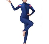 Zanthicia Trajes de Neopreno Traje de Surf una Pieza Traje baño protección Solar Multifuncional Buceo para bucear Snorkel Surf Natación, Mujeres, L