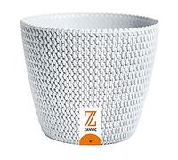 Zanvic Maceta Splofy, Blanco, 16 cms
