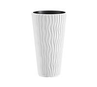 Zanvic Sandy Maceta, Blanco, 30 cm