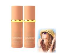 ZANWANXIN 4-in-1 Foundation Liquid, Hydrating Medium Full Coverage Concealer with SPF 50+, Longwearing & Waterproof-korean makeup, Moisturizing Even Skin Toning Color (2PCS, One Size)