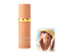 ZANWANXIN 4-in-1 Foundation Liquid, Hydrating Medium Full Coverage Concealer with SPF 50+, Longwearing & Waterproof-korean makeup, Moisturizing Even Skin Toning Color (1PCS, One Size)