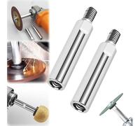 ZANWANXIN Angle Grinder Extension Rod, Angle Grinder Extension, Angle Grinder Extension Shaft, Angle Grinder Adapter, Thread Polishing Machine Adapter Lever, Angle Grinder Attachments (2PCS)