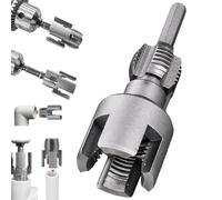 ZANWANXIN Integrated Internal & External Pipe Threading Tools, Pipe Threading Tool, Pvc Thread Maker Tool for Electric Drill (1pcs-3/4")