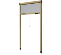 Zanzariera avvolgibile verticale 120x170 bronzo con frizione