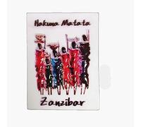 Zanzíbar Tanzania África 3D Imán de nevera turístico regalo de recuerdo para el hogar cocina decoración etiqueta magnética Tanzania refrigerador colección
