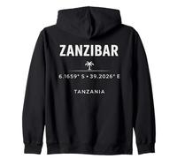 Zanzíbar Tanzania Coordina Diseño de Viajes Islas Sudadera con Capucha