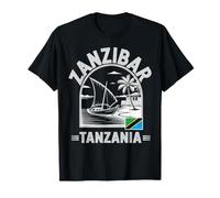 Zanzíbar Tanzania Scenic Arch Travel Souvenir Camiseta