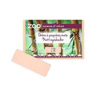 Zao Rectangle Eye Shadow Sombra de ojos mate rectangular rosa melocotón No.210 Refill Pack