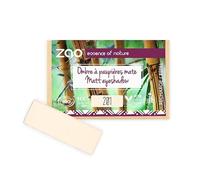 Zao Rectángulo Sombra de Ojos Rectangular Mate Marfil No.201 Refill Pack