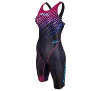 ZAOSU Bañador de competición Z-Purple Rain | Bañador largo para mujer y niña con autorización Fina