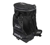 ZAOSU Mochila de triatlón y natación - Transition Bag | 45 litros con compartimento húmedo para ropa de natación después de competición o entrenamiento, Negro