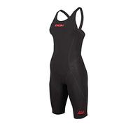 ZAOSU Z-Speed 2.0 - Bañador de competición para Mujer y niña (Alta compresión para natación rápida), Color Negro, tamaño 38
