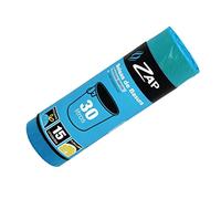 Zap Bolsas de Basura Para Residuos Orgánicos 30L, Azul - 15 unidades