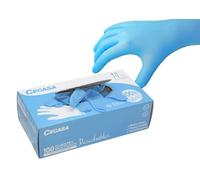 Zap Guantes 100% Nitrilo Talla Mediana - 100 unidades