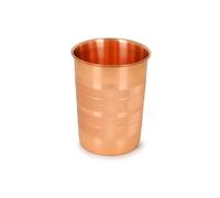 Zap Impex Vaso de agua de cobre, cobre puro, beneficios ayurvédicos para la salud, 250 ml, para uso diario (1)