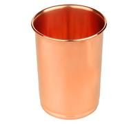 Zap Impex Vasos para beber de cobre puro de vidrio curación ayurvédica, 250 ml