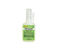 ZAP PT02 Zap-A-Gap CA plus - Pegamento instantáneo, relleno de huecos, 28,3 g