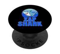 Zap Shark Family Reunion Squad Primer Apellido PopSockets PopGrip Adhesivo
