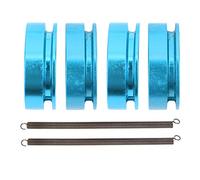 Zapatas de Embrague RC, de aleación de aluminio, con ajuste de resortes, para coches RC 1/10, compatibles con Nitro HSP, para uso profesional y diario, resistentes a la corrosión, para pruebas en pist