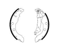 Zapatas de freno 0 986 487 549 BOSCH para PEUGEOT 406 406 Break