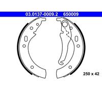 Zapatas de freno 03.0137-0009.2 ATE para BMW 3 5 1500-2000